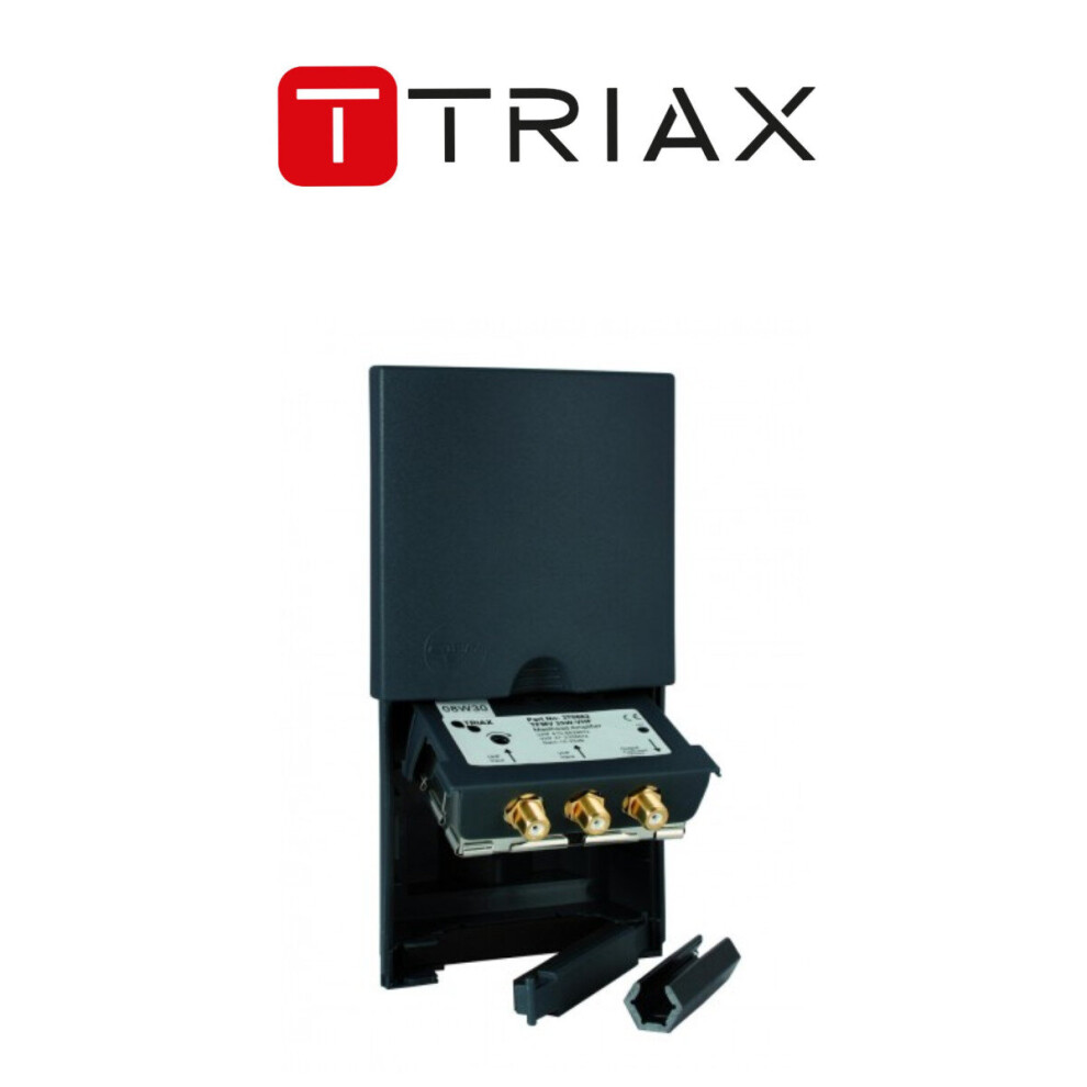 Triax Tfmv 25W-Vhf F-Type 25Db Digital Uhf/Vhf Variable Masthead Amplifier 370662 5702663706620