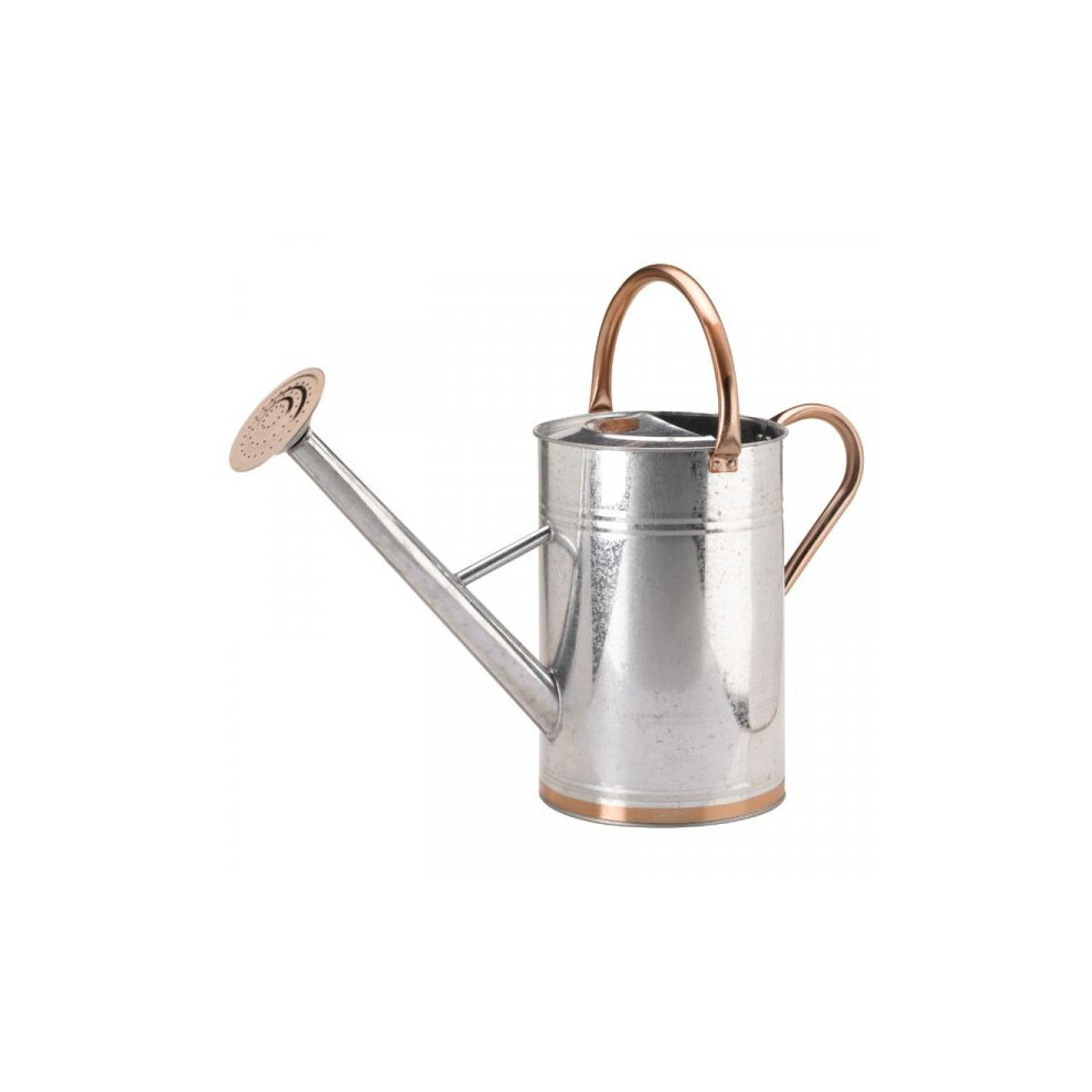 Smart Garden Large Durable Garden Watering Can 9 Litre, Galvanised Steel