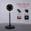TJC USB Desk Fan with LED light - Black 2