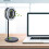 TJC USB Desk Fan with LED light - Black 4