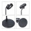 TJC USB Desk Fan with LED light - Black 5