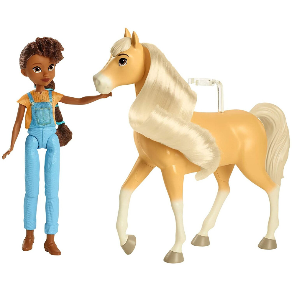 Mattel Spirit Untamed Pru Doll & Chica Linda Horse