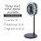TJC USB Desk Fan with LED light - Black 3
