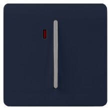 Trendi 20 A Light Switch & Neon Insert Navy