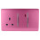 Trendi Switch Trendi 45 A Cooker Switch & Plug Socket Inc Neon Insert Pink 1