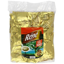 Cafe Rene Costa Rica Coffee Pads (Pack of 1, Total 100 Coffee Pads)
