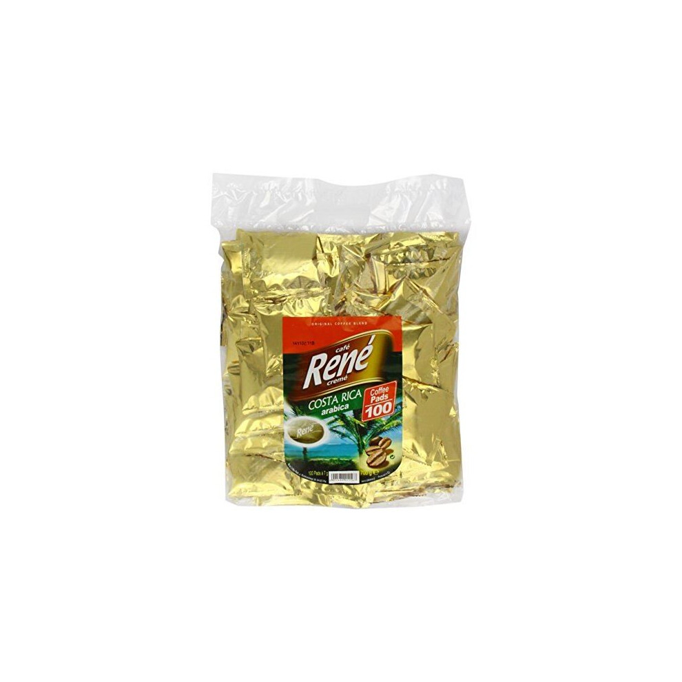 Computerstar Cafe Rene Costa Rica Coffee Pads (Pack Of 1, Total 100 Coffee Pads)