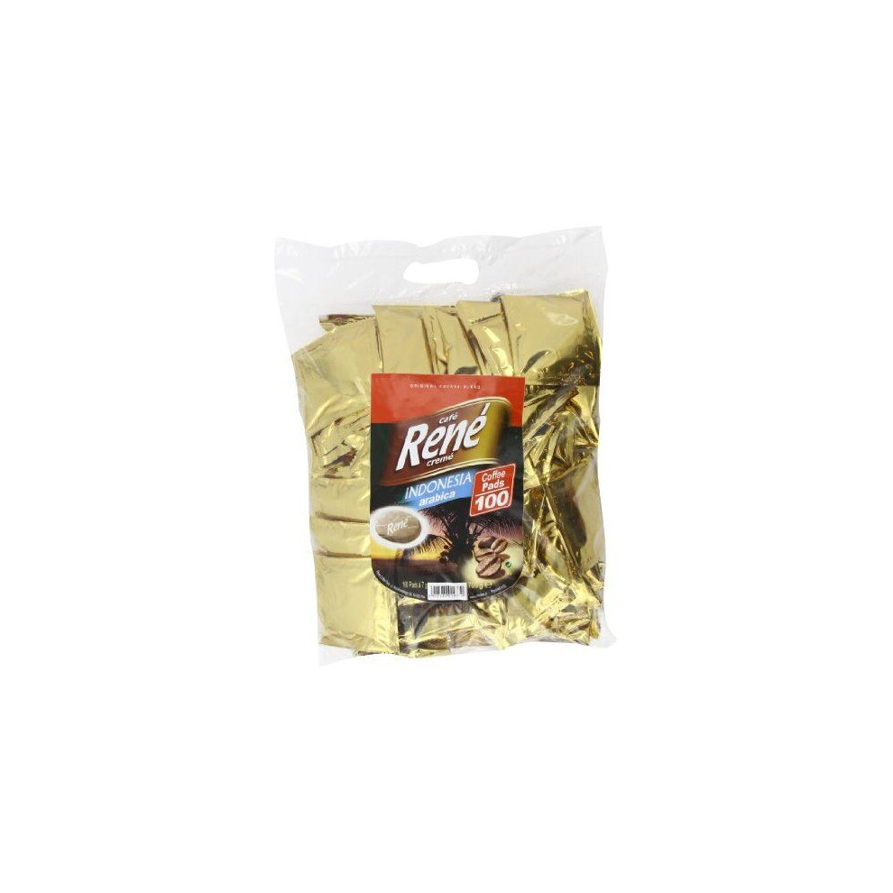 Computerstar Cafe Rene Indonesia Coffee Pads (Pack Of 1, Total 100 Coffee Pads)