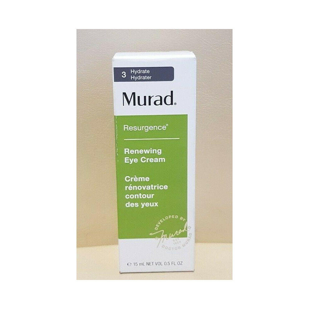 MURAD 3 Hydrate RESURGENCE Renewing Eye Cream 15ml