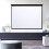 Living And Home (100 in) Manual Pull Down Projector Screen 4:3 Wall Mounted 1