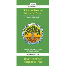 Saklys van SuiderAfrikaanse inheemse bome Pocket list of Southern African indigenous trees
