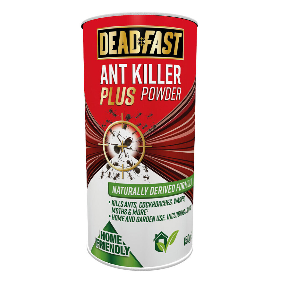Deadfast Ant Killer Plus Powder Naturally Derived Forumla 150g