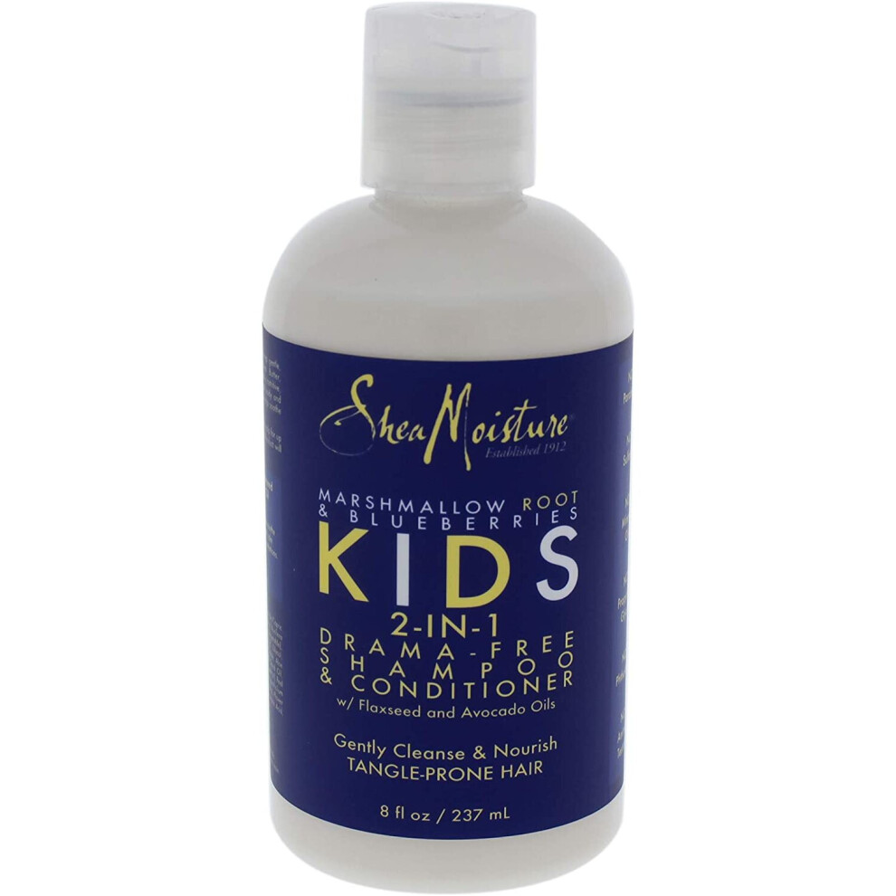 Shea Moisture Marshmallow Root and Blueberries Kids 2-in-1 Shampoo and Conditioner