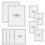 Assorted Photo Frames - Set of 10 White | M&W 1