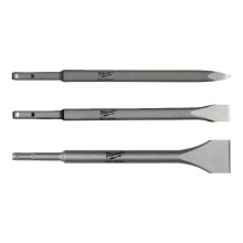 SDS+ talttasarja - MILWAUKEE - 4932430001 - 3 kappaletta - Seosteräksestä - 250 mm
