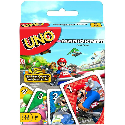 UNO Uno Mario Kart Card Game