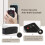 Smart Wireless WiFi Doorbell IR Video Camera Intercom Record Home Security Bell(Black/Silver) 4