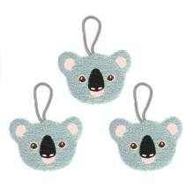 Kikkerland Koala Sponges Set Of 3 Scratch Free Kitchen Scourers