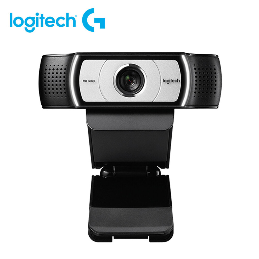 New Logitech C930c Webcam 1080P H.264 Video Calling Computer Camera Business Remote Online Teaching Web Cam Clip-On Camera With Mic For Laptop Notebook