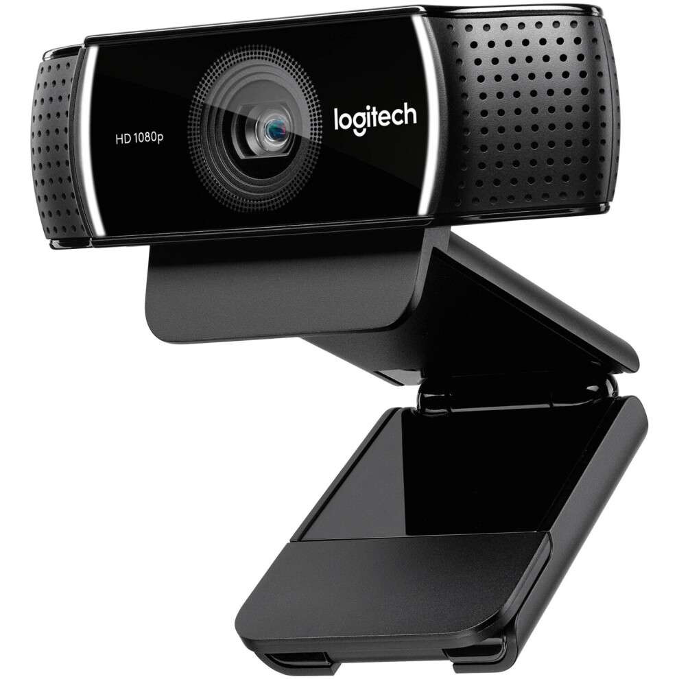 Logitech C922x Pro Stream Webcam, Black