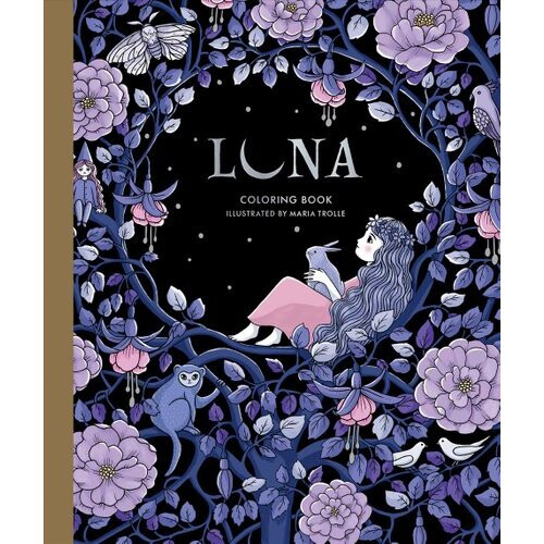 Luna Coloring Book | Hardback