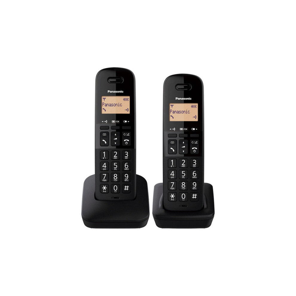 Panasonic KX-TGB612EB Twin Digital Cordless Telephone with Call Block