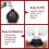 Vinsani 2pc Ice Cube Ball Moulds Reusable Sphere Shaped Ice Ball Maker 11