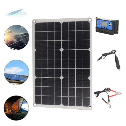 50w Flexible Solar Panel PV Photo-voltaic Boat Marine Caravan