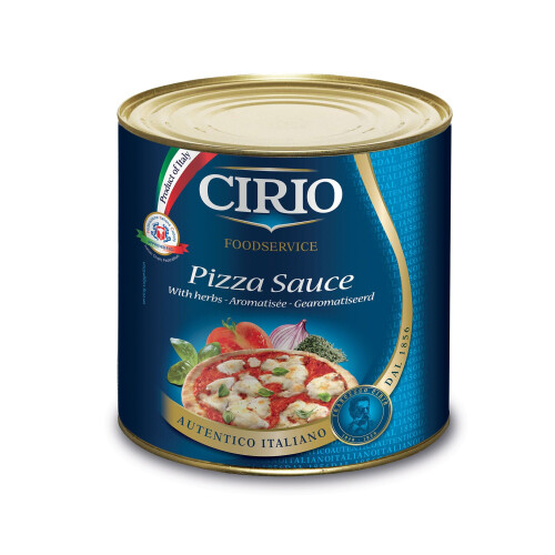 Cirio Pizza Sauce with Herbs - 1x2.55kg