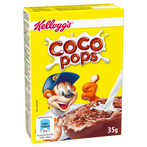 Kelloggs Kelloggs Coco Pops Cereal Portion Packs - 1x40x35g