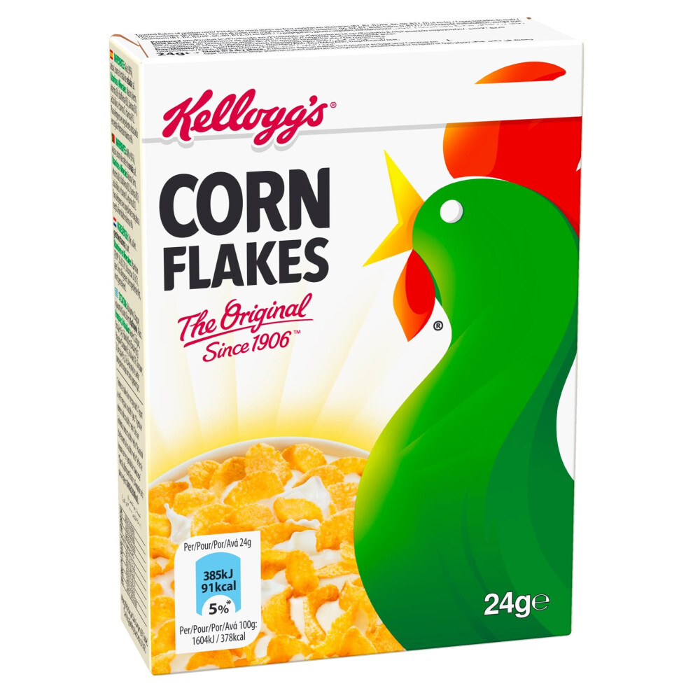 Kelloggs Cornflakes Cereal Portion Packs - 1X40x24g Golden