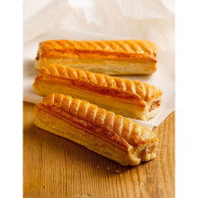 Wrights Frozen Lincolnshire Sausage Rolls 8inch/20.3cm - 48x160g