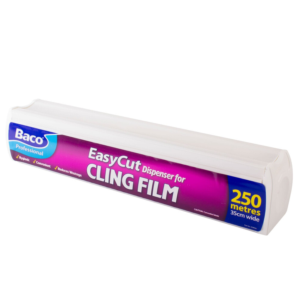 Baco EasyCut Cling Film Dispenser 35cm - 1x250mtr