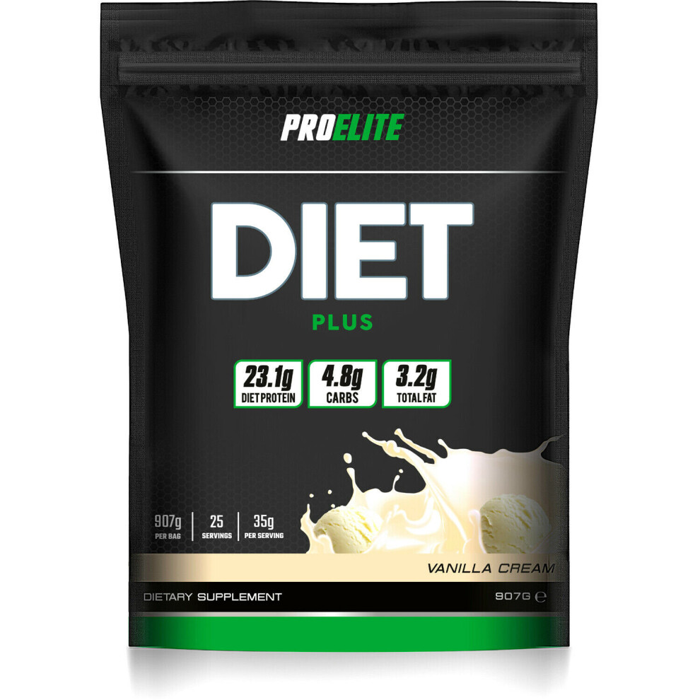 Pro Elite (Vanilla, 907G) Diet Plus 907G