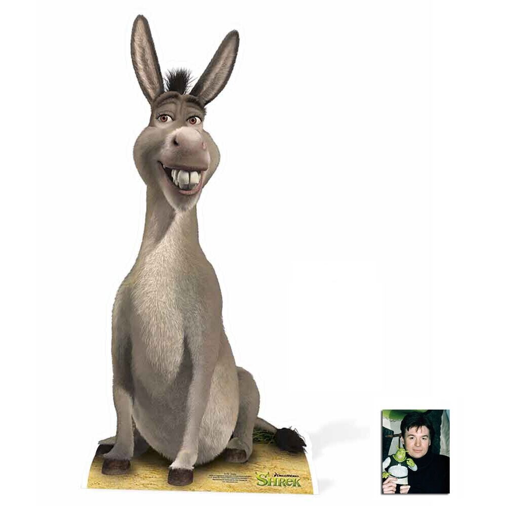 Donkey from Shrek Lifesize Cardboard Cutout / Standee 123cm x 61cm ...