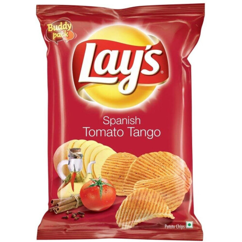 (Pack of 9) Lays Spanish Tomato 50g 1
