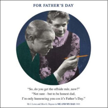 Funny Offside Rule Father's Day Greeting Card Drama Queen Cards