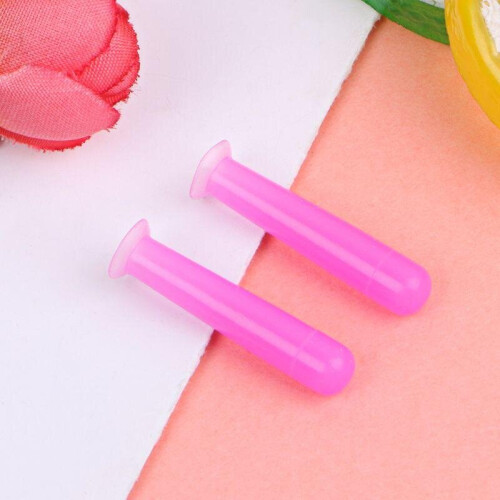 (Red) Small Suction Cups Stick For Mini Contact Lens 2