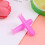 (Red) Small Suction Cups Stick For Mini Contact Lens 5