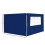 Outsunny Outsunny Gazebo Replacement Exchangeable Wall Panels w/  Window, Blue 2