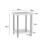 Living And Home (1xWork Bench no Wheels) Stainless Steel Catering Table Pre Work Bench Worktop 4