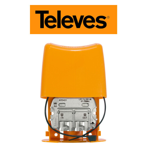 HR LTE/4G filter 47-790 MHz (Ch.60) EasyF connection 405401