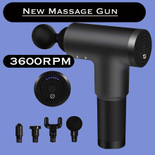 Massage Gun Deep Percussion Massager Muscle Vibration Relaxing Therapy Tissue