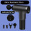 Massage Gun Deep Percussion Massager Muscle Vibration Relaxing Therapy Tissue 1