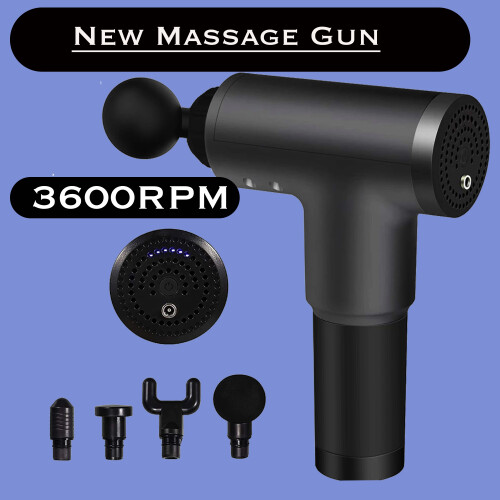Massage Gun Deep Percussion Massager Muscle Vibration Relaxing Therapy Tissue