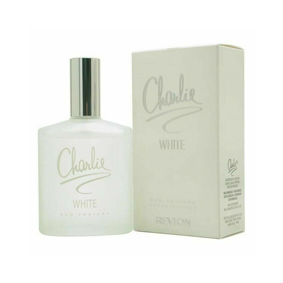 Charlie White By Revlon 3.4 oz 3.3 oz EDT Perfume Natural Spray Women