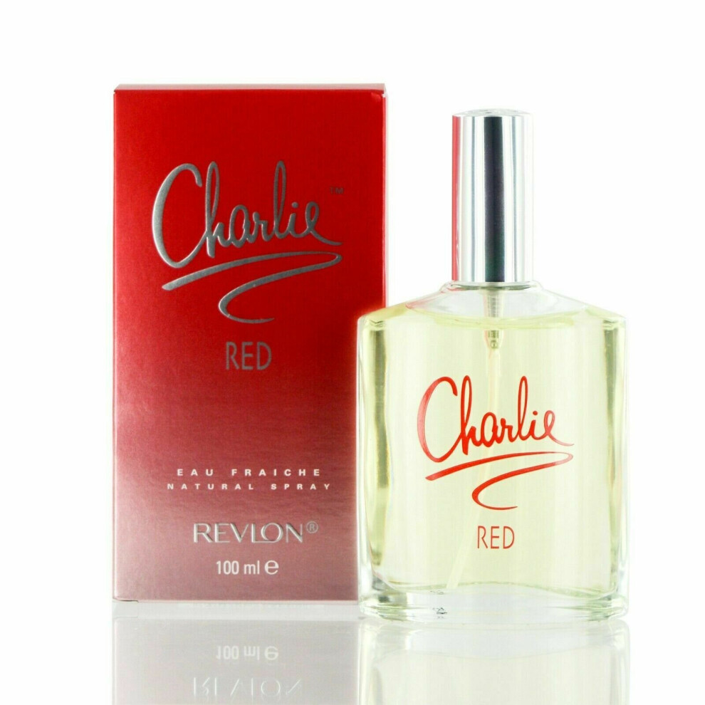 Charlie Red by Revlon 3.4 oz Eau Fraiche Perfume for Women