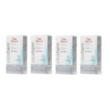(T10 - (4pks)) Wella Color Charm T10 Pale Blonde Hair Toner