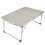 (White ) Light Adjustable Aluminium Folding Outdoor Table 1
