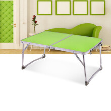 (Green) Light Adjustable Aluminium Folding Outdoor Table